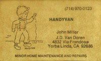 Handyvan-001 Business Card