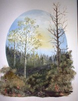 Oval Landscape (Collection Pam Konale)